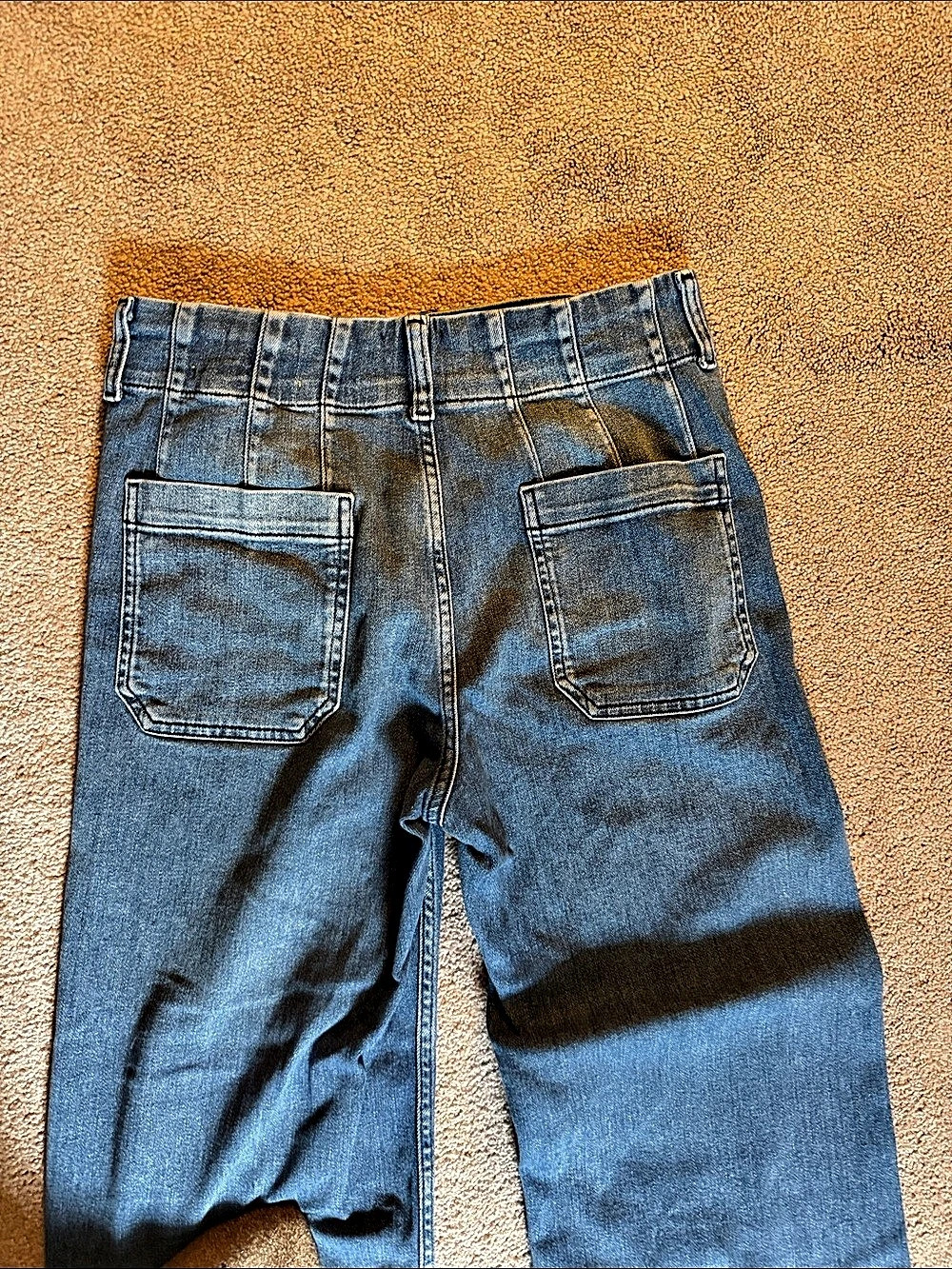 Maeve Wide Leg Jeans in Blue Size 26 the Colette - Picture 3 of 3